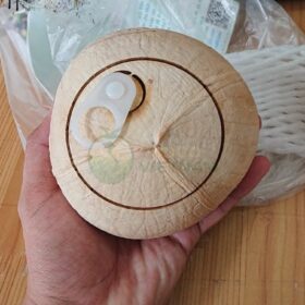 Xưởng dừa nắp khoen, nắp bật - khắc tên, khắc logo theo yêu cầu - Giá từ 25k/trái