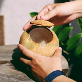 Xưởng dừa nắp khoen, nắp bật - khắc tên, khắc logo theo yêu cầu - Giá từ 25k/trái