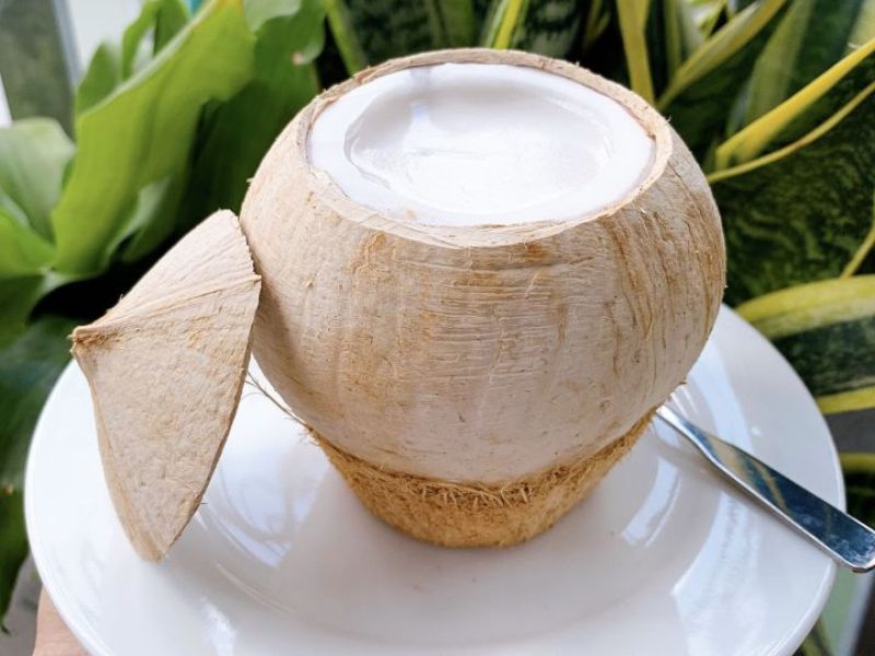 Rau câu quả dừa do Cocovietnam.vn sản xuất