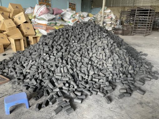 quy trình sản xuất than gáo dừa 2025