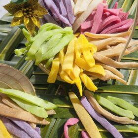 Nguyên liệu làm mứt ngũ sắc tự nhiên, an toàn sức khỏe